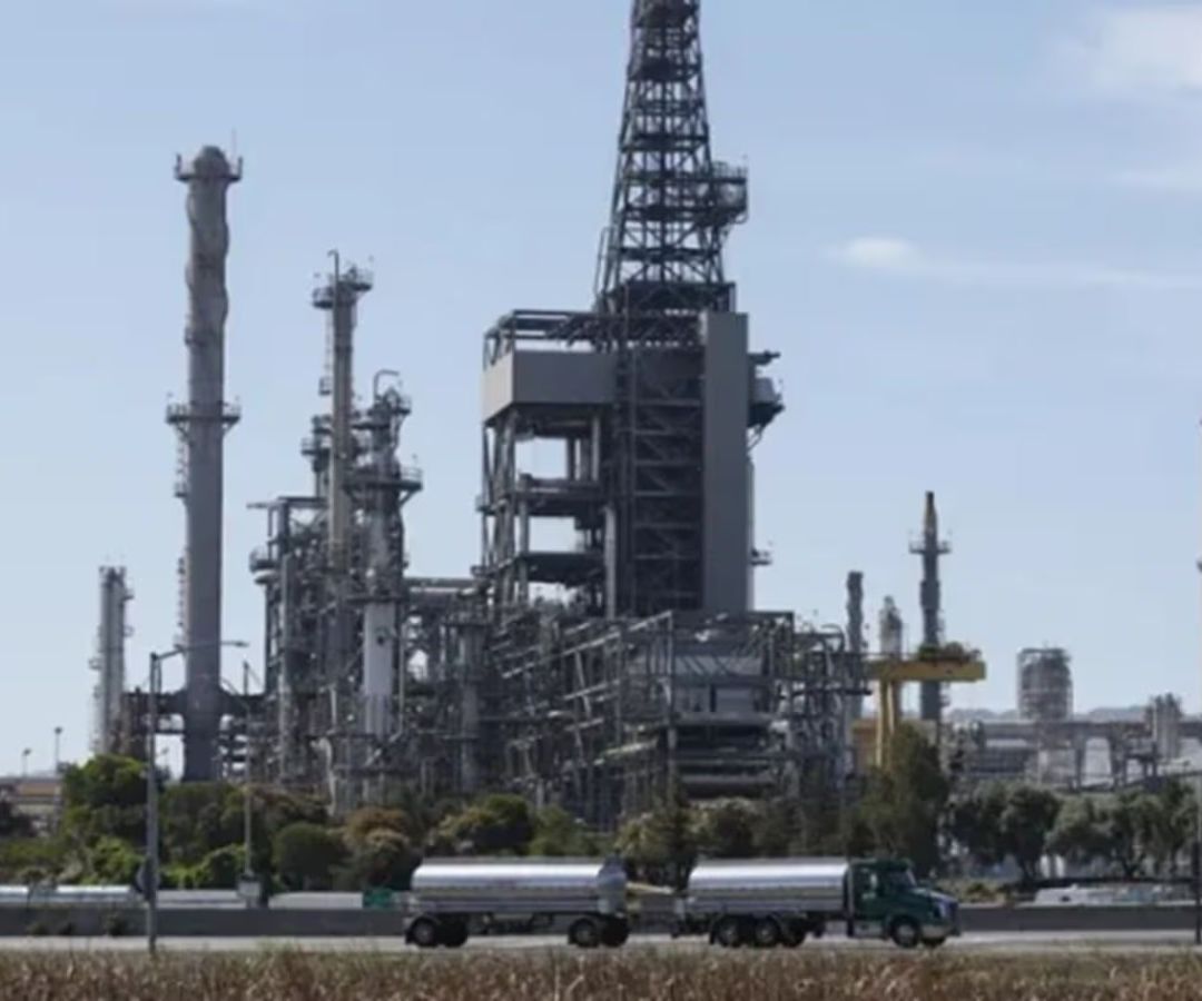 Refinería en Estados Unidos. Foto: EFE